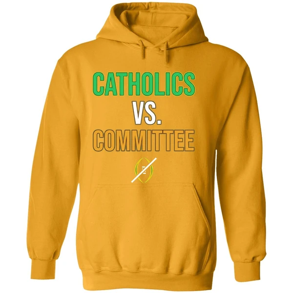 Catholics Vs Committee Notre Dame Fighting Irish Hoodie