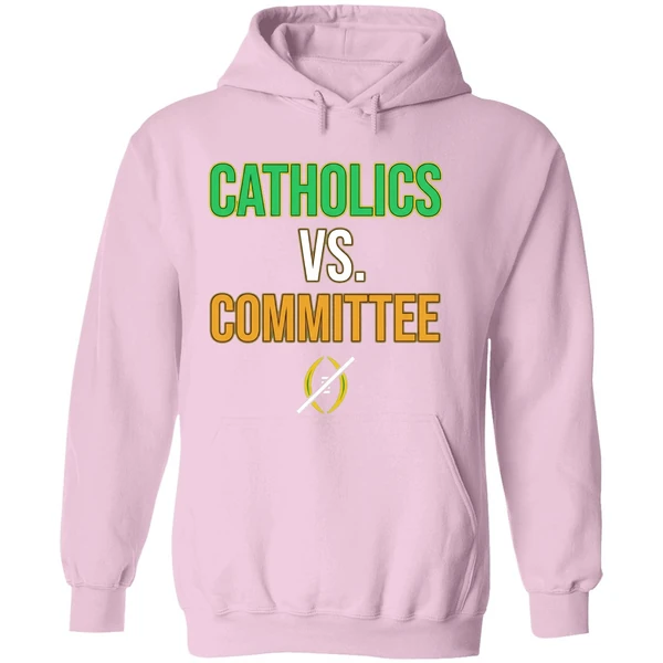 Catholics Vs Committee Notre Dame Fighting Irish Hoodie - Image 5