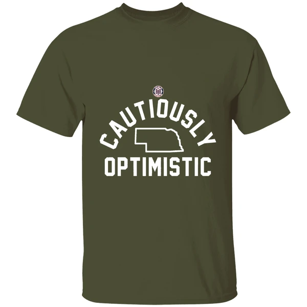 Cautiously Optimistic Nebraska Cornhuskers Shirt - Image 4