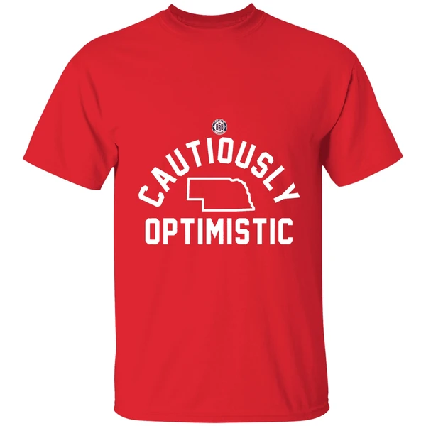 Cautiously Optimistic Nebraska Cornhuskers Shirt - Image 7