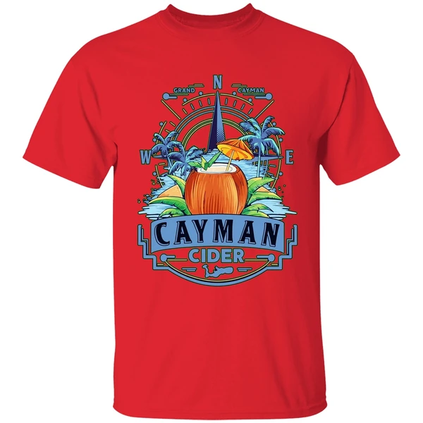 cayman cider shirt red