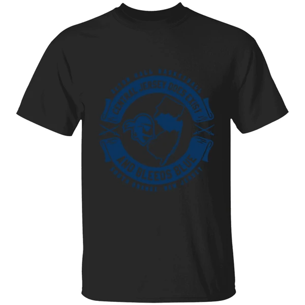 Central Jersey Does Exist And Bleeds Blue Seton Hall Basketball Shirt - Image 7