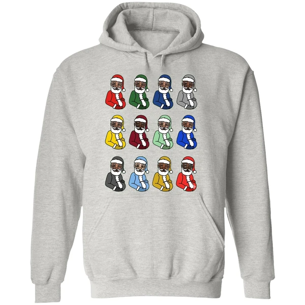 Certified Santa Boy Ugly Christmas Hoodie - Image 9