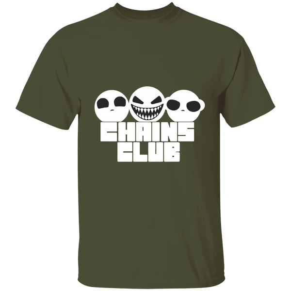 chainsfr merch chains gang shirt militarygreen