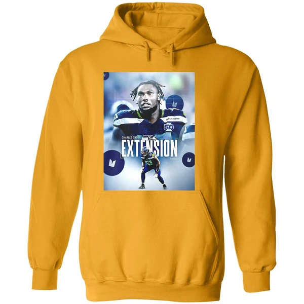 Charles Cross Extension Tackle Seattle Seahawks Hoodie