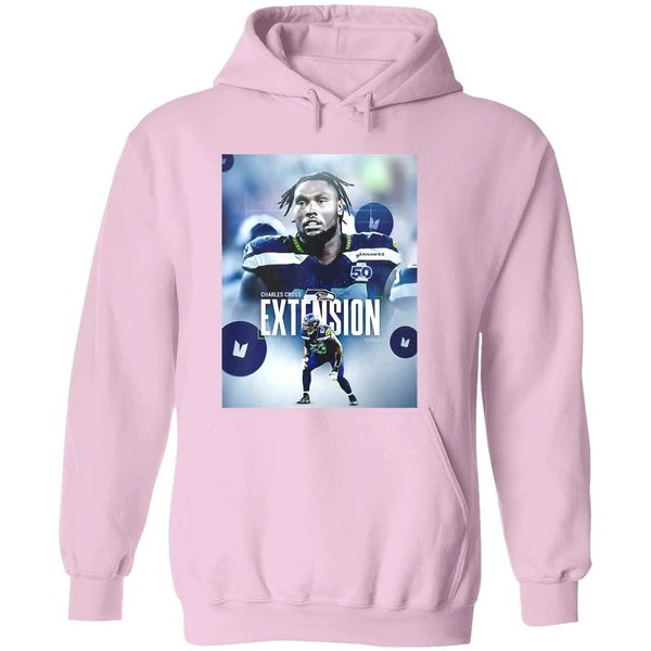 Charles Cross Extension Tackle Seattle Seahawks Hoodie - Image 5