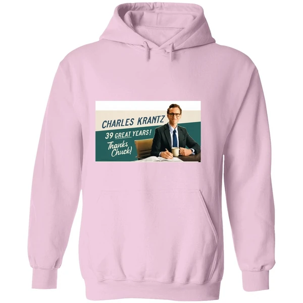 Charles Krantz 39 Great Years Thanks Chuck Hoodie - Image 5