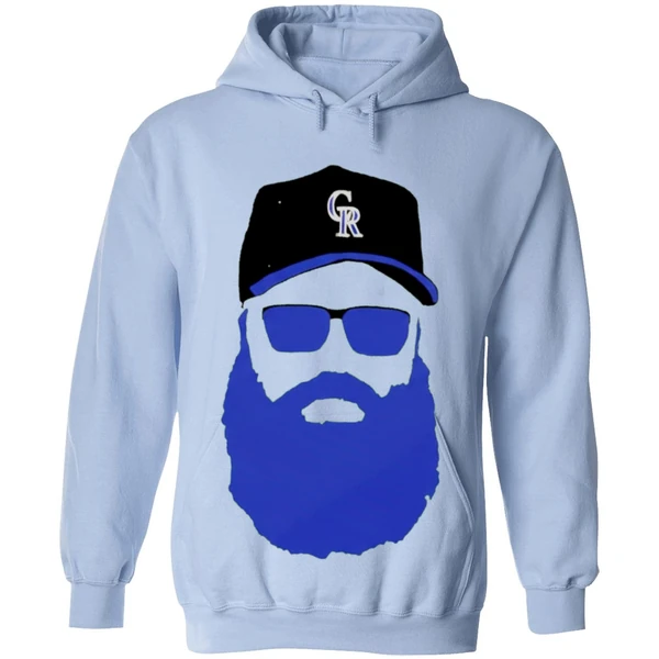 Charlie Blackmon Colorado Rockies Hat Chuck Nazty Big Face Hoodie - Image 4