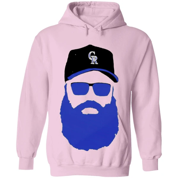 Charlie Blackmon Colorado Rockies Hat Chuck Nazty Big Face Hoodie - Image 5