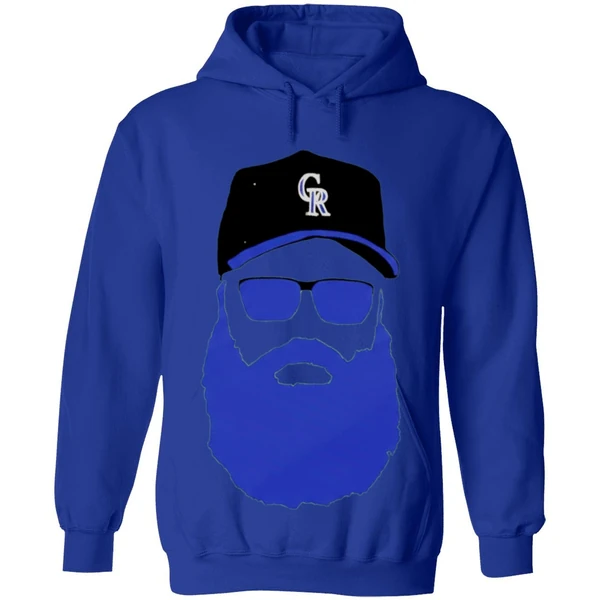 Charlie Blackmon Colorado Rockies Hat Chuck Nazty Big Face Hoodie - Image 7