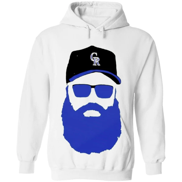 Charlie Blackmon Colorado Rockies Hat Chuck Nazty Big Face Hoodie - Image 8
