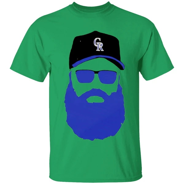 Charlie Blackmon Colorado Rockies Hat Chuck Nazty Big Face Shirt