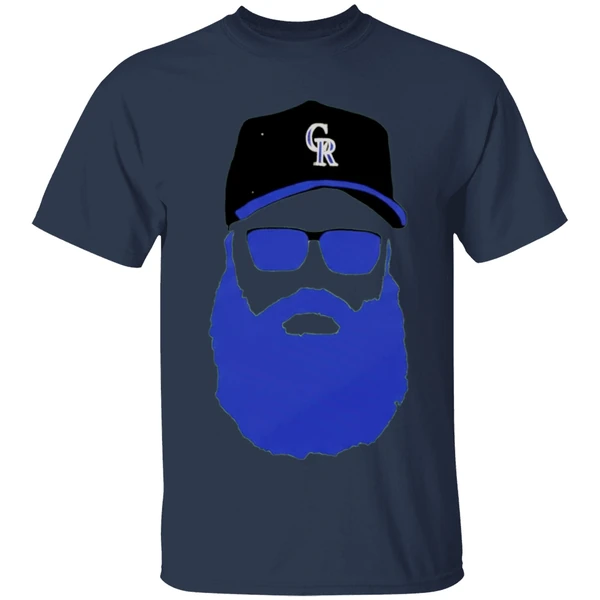 Charlie Blackmon Colorado Rockies Hat Chuck Nazty Big Face Shirt - Image 4
