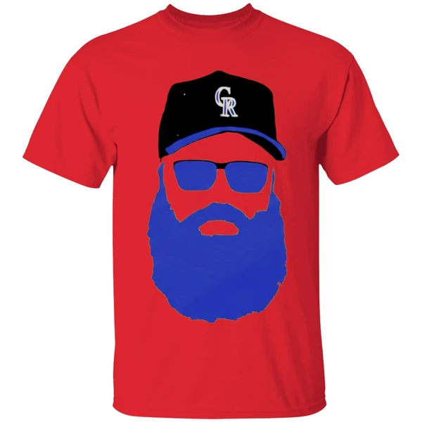 Charlie Blackmon Colorado Rockies Hat Chuck Nazty Big Face Shirt - Image 6