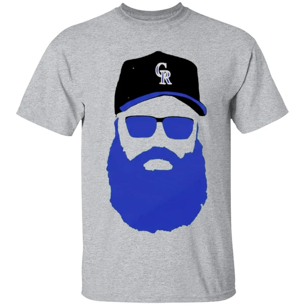 Charlie Blackmon Colorado Rockies Hat Chuck Nazty Big Face Shirt - Image 8