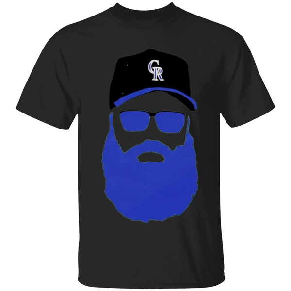 Charlie Blackmon Colorado Rockies Hat Chuck Nazty Big Face Shirt - Image 9