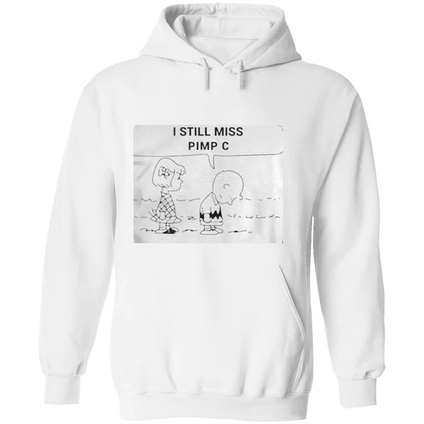 Charlie Brown Peanuts I Still Miss Pimp C Hoodie - Image 8