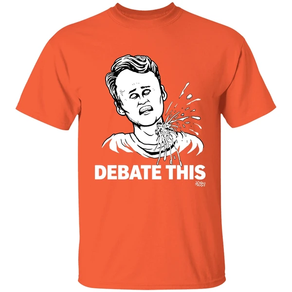charlie kirk debate this shirt orange