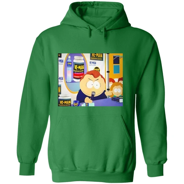 Charlie Kirk Eric Cartman South Park Parody Hoodie - Image 2