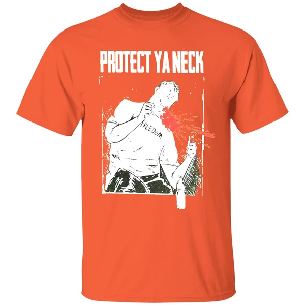 charlie-kirk-freedom-protect-ya-neck-shirt-orange