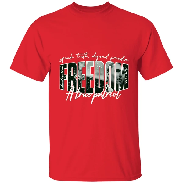 Charlie Kirk Freedom Speak Truth Defend Freedom A True Patriot Shirt - Image 6
