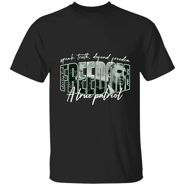 Charlie Kirk Freedom Speak Truth Defend Freedom A True Patriot Shirt - Image 9