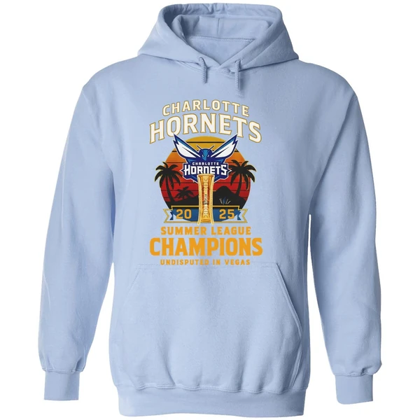Charlotte Hornets 2025 Summer League Champions Hoodie - Image 4