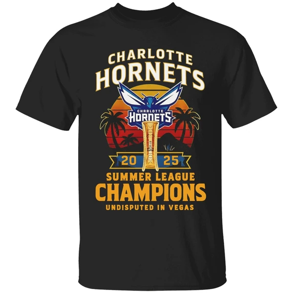 Charlotte Hornets 2025 Summer League Champions Shirt