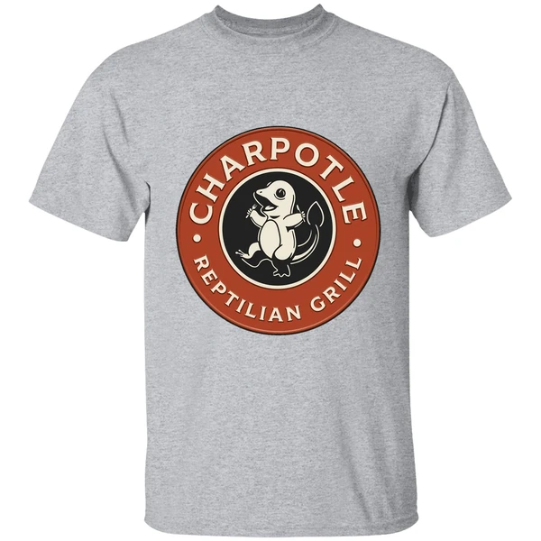 charpotle pokemon reptilian girl shirt sportgrey