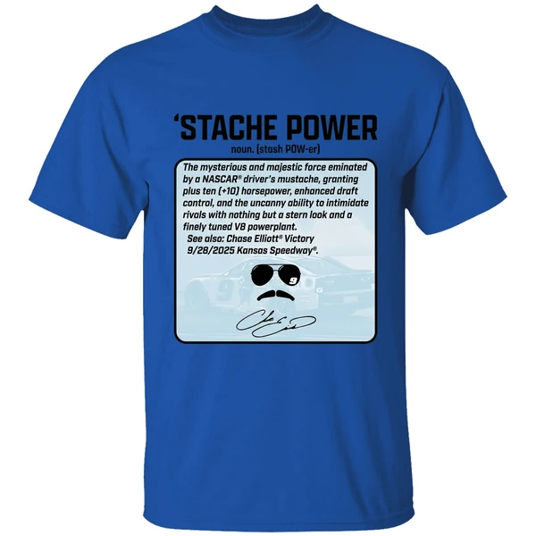Chase Elliott Thats Not Horsepower Stache Power Signature Shirt - Image 5