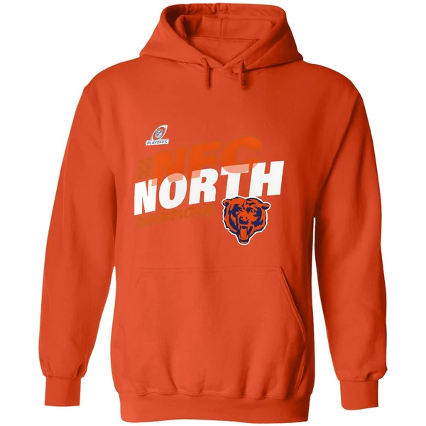 Chicago Bears 2025 Nfc North Division Champions Conquer Hoodie - Image 6