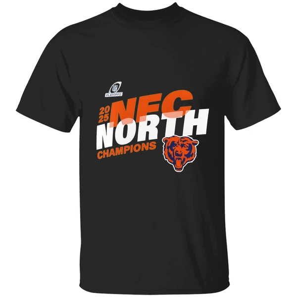 Chicago Bears 2025 Nfc North Division Champions Conquer Shirt