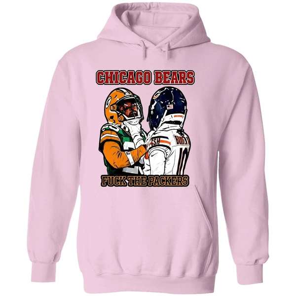 Chicago Bears Fuck The Packers Keisean Nixon And Luther Burden Iii Hoodie - Image 5
