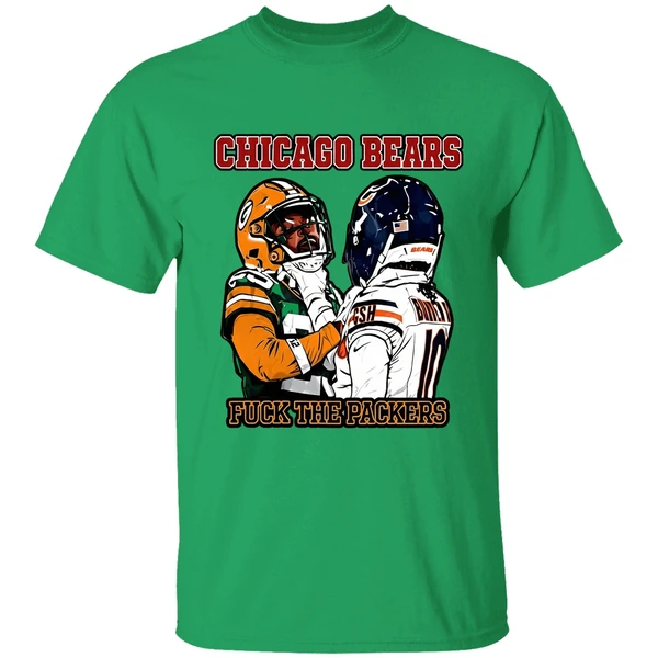 Chicago Bears Fuck The Packers Keisean Nixon And Luther Burden Iii Shirt - Image 2