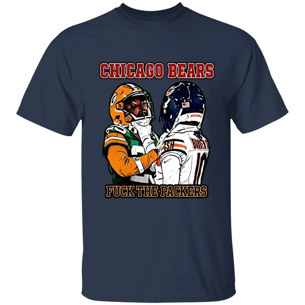 Chicago Bears Fuck The Packers Keisean Nixon And Luther Burden Iii Shirt - Image 5