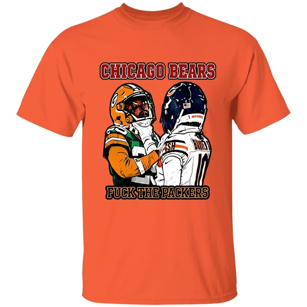 Chicago Bears Fuck The Packers Keisean Nixon And Luther Burden Iii Shirt - Image 6