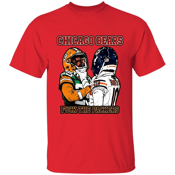 Chicago Bears Fuck The Packers Keisean Nixon And Luther Burden Iii Shirt - Image 7