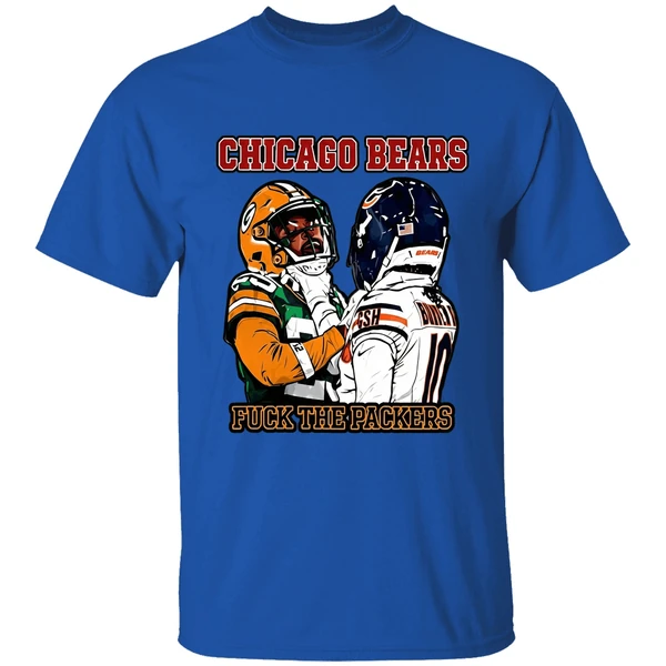 Chicago Bears Fuck The Packers Keisean Nixon And Luther Burden Iii Shirt - Image 8