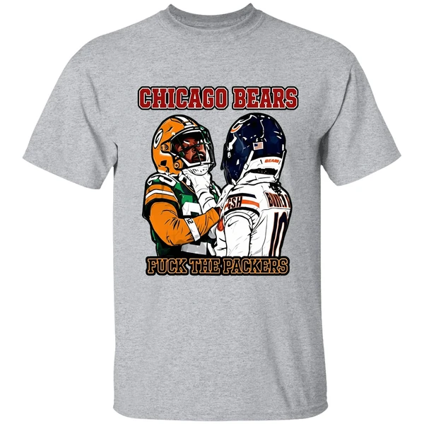 Chicago Bears Fuck The Packers Keisean Nixon And Luther Burden Iii Shirt - Image 9