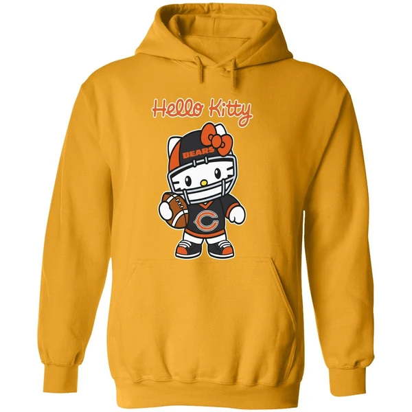 Chicago Bears Hello Kitty Hoodie