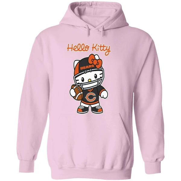 Chicago Bears Hello Kitty Hoodie - Image 5
