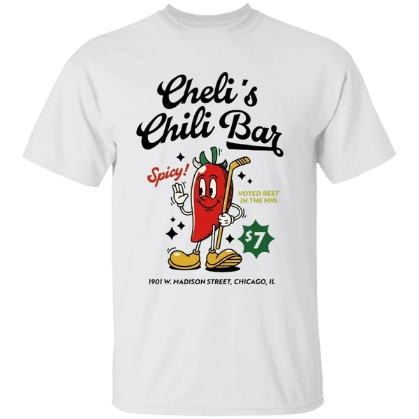 Chicago Blackhawks Chelis Chili Bar Voted Best In The Nhl Shirt