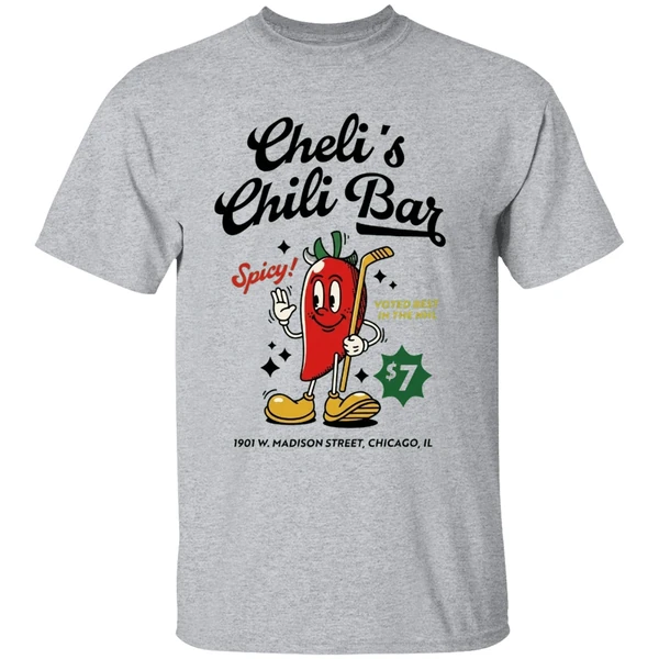 Chicago Blackhawks Chelis Chili Bar Voted Best In The Nhl Shirt - Image 6