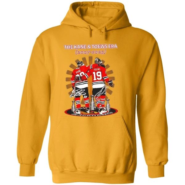 Chicago Blackhawks Jonathan Toews Patrick Kane The Kane And Toews Era Player Hoodie