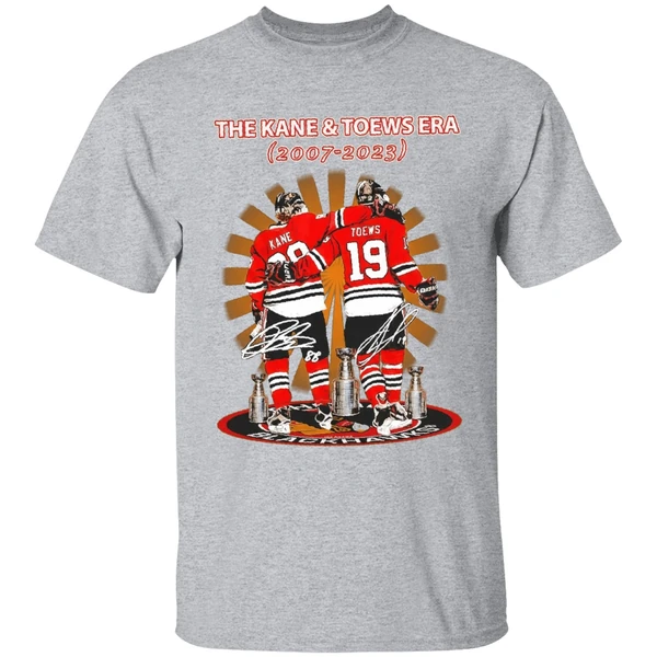 Chicago Blackhawks Jonathan Toews Patrick Kane The Kane And Toews Era Player Shirt - Image 9
