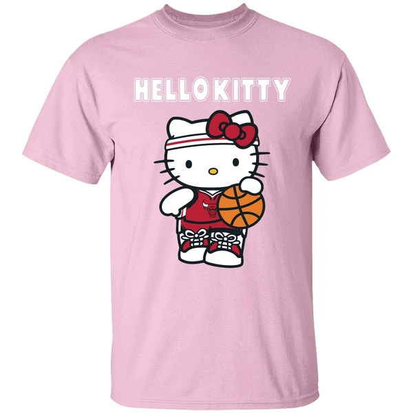 Chicago Bulls Hello Kitty 2026 Nba Game Night Celebrate Shirt - Image 3