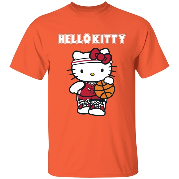 chicago bulls hello kitty 2026 nba game night celebrate shirt orange