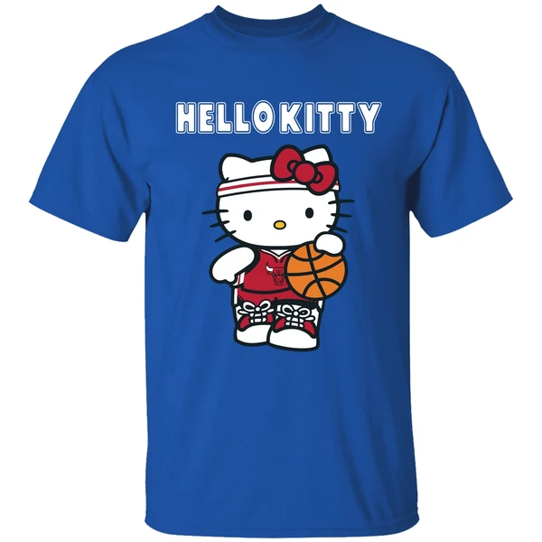 Chicago Bulls Hello Kitty 2026 Nba Game Night Celebrate Shirt - Image 8