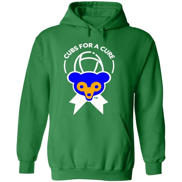 Chicago Cubs For A Cure Hoodie - Image 2