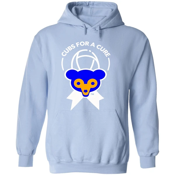 Chicago Cubs For A Cure Hoodie - Image 4